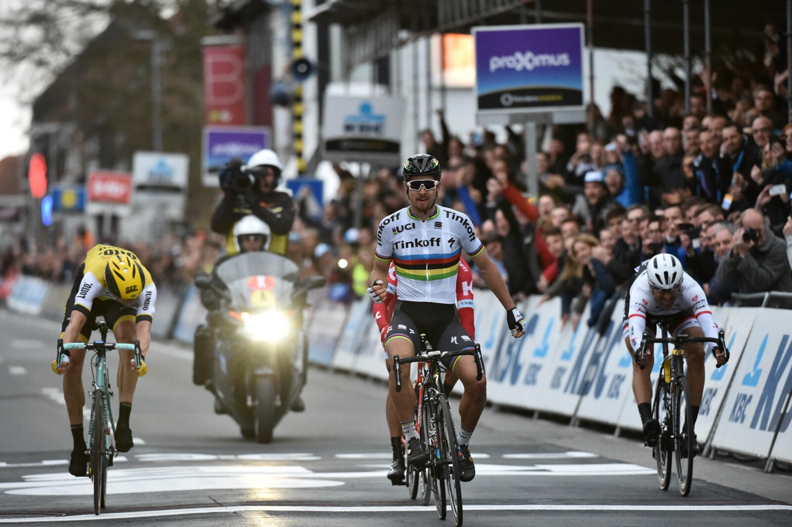 Antoine Demoitie at the Etoile de Besseges earlier this year. Photo by Sirotti.